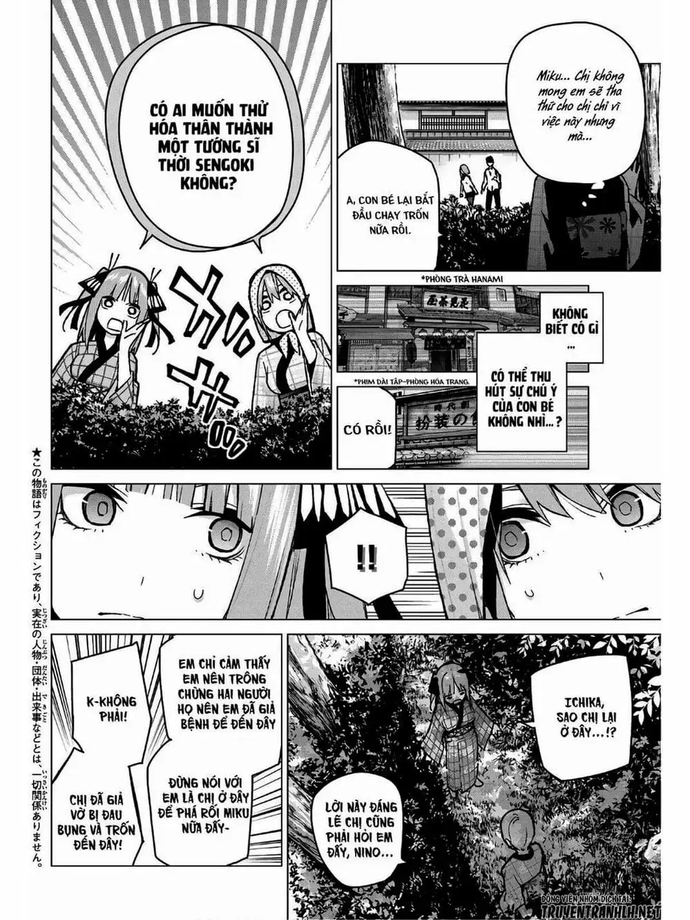 Truyện Tranh Nhà Có 5 Nàng Dâu - Gotoubun No Hanayome trang 6