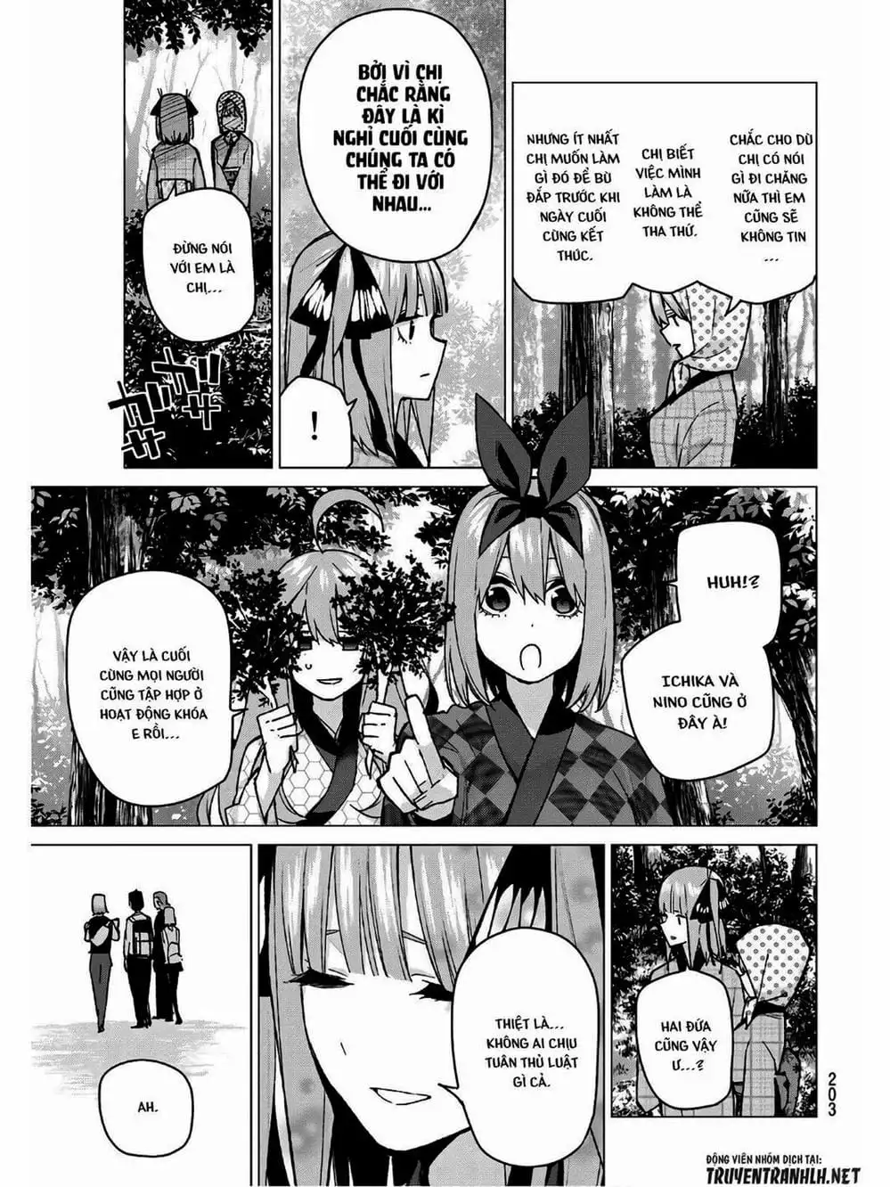 Truyện Tranh Nhà Có 5 Nàng Dâu - Gotoubun No Hanayome trang 6