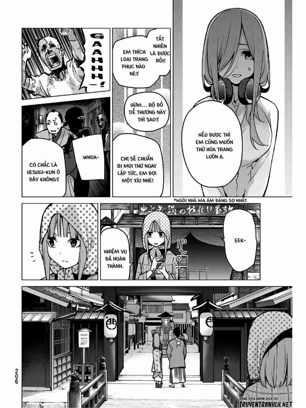 Truyện Tranh Nhà Có 5 Nàng Dâu - Gotoubun No Hanayome trang 6