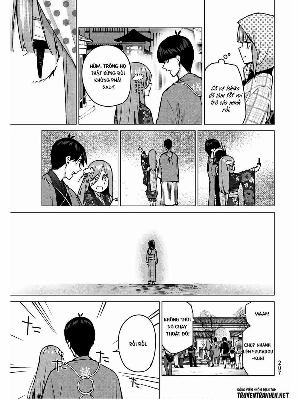 Truyện Tranh Nhà Có 5 Nàng Dâu - Gotoubun No Hanayome trang 6