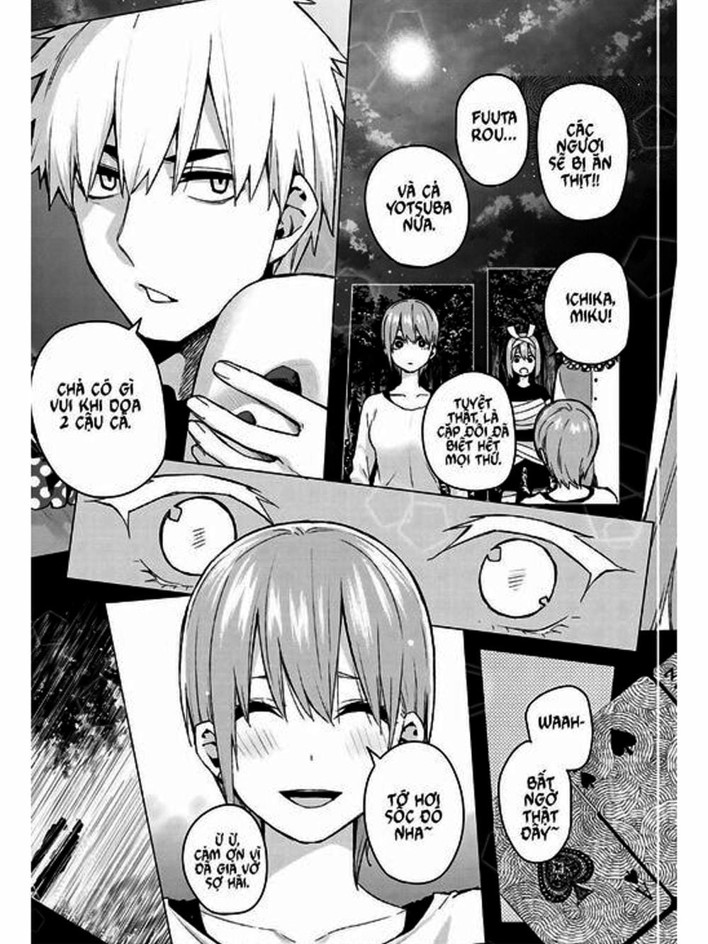 Truyện Tranh Nhà Có 5 Nàng Dâu - Gotoubun No Hanayome trang 6