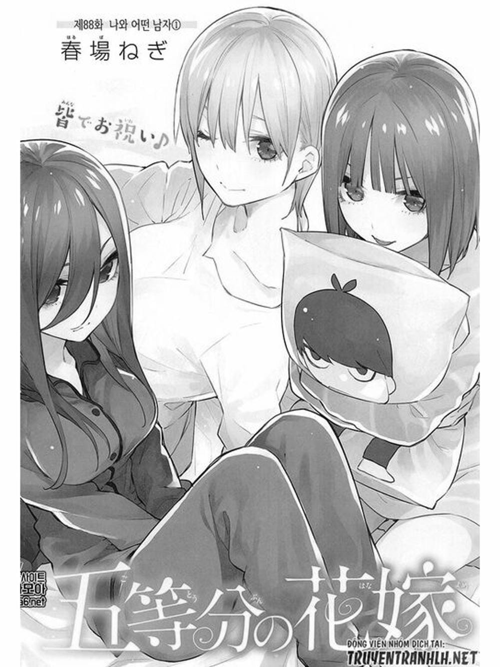 Truyện Tranh Nhà Có 5 Nàng Dâu - Gotoubun No Hanayome trang 6