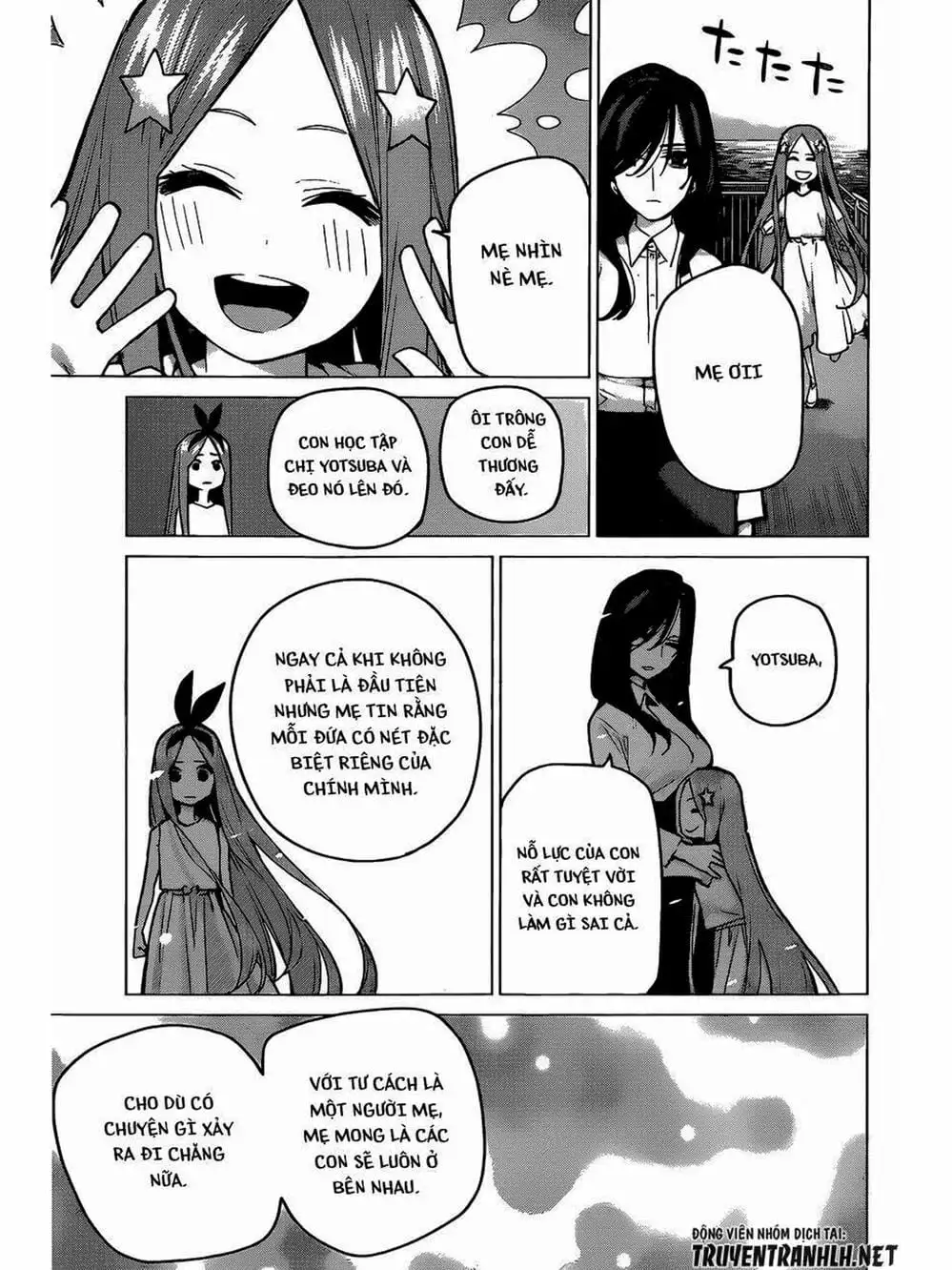 Truyện Tranh Nhà Có 5 Nàng Dâu - Gotoubun No Hanayome trang 6