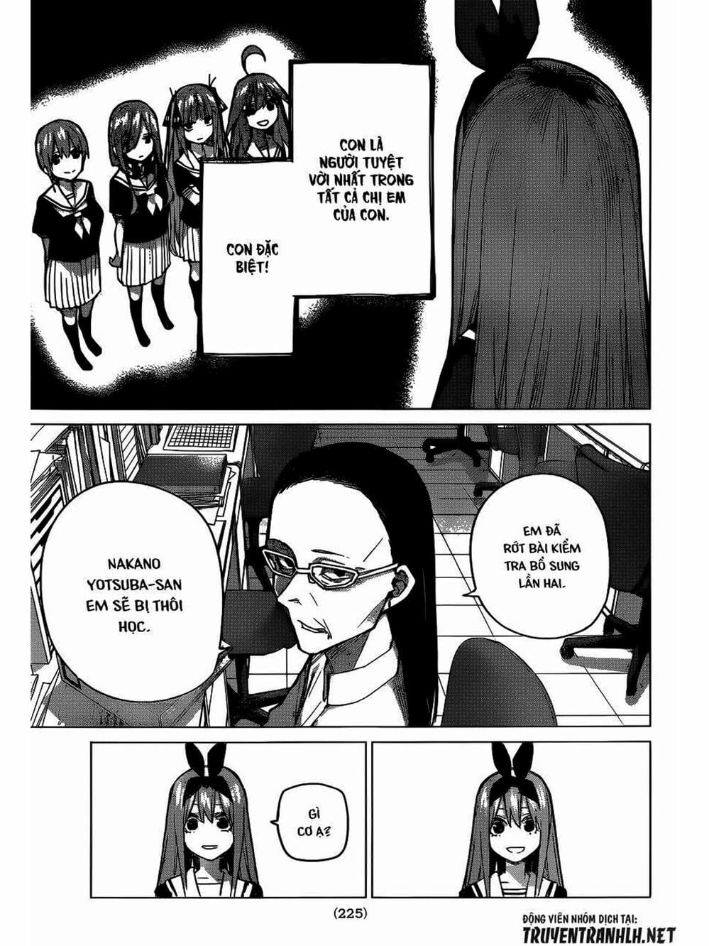 Truyện Tranh Nhà Có 5 Nàng Dâu - Gotoubun No Hanayome trang 6