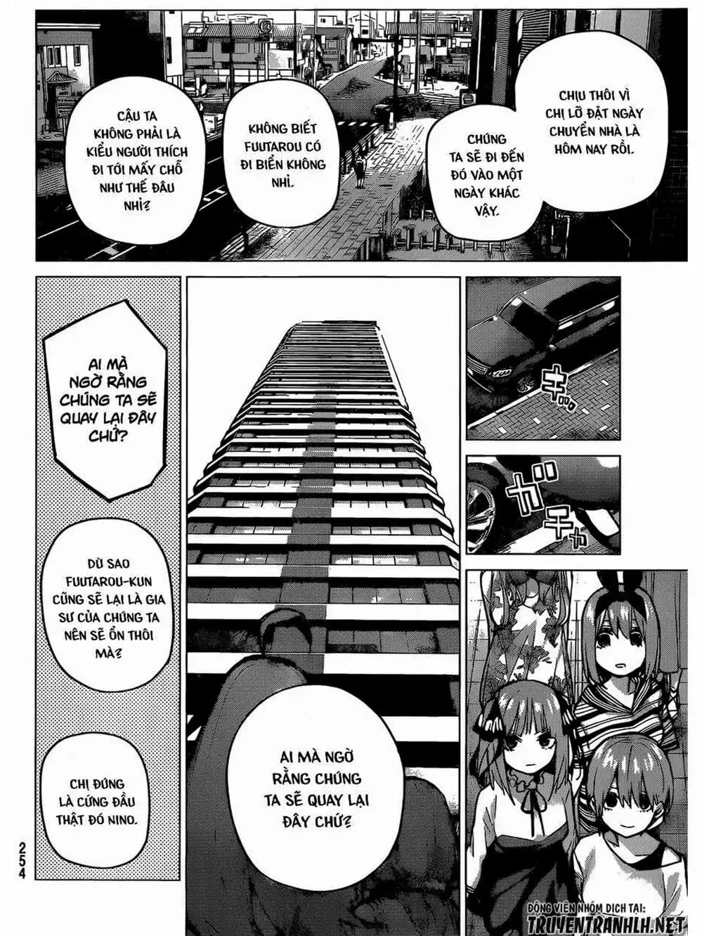 Truyện Tranh Nhà Có 5 Nàng Dâu - Gotoubun No Hanayome trang 6