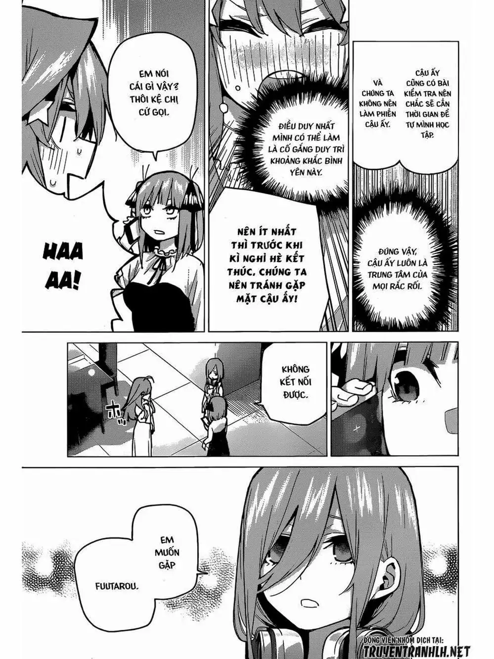 Truyện Tranh Nhà Có 5 Nàng Dâu - Gotoubun No Hanayome trang 6