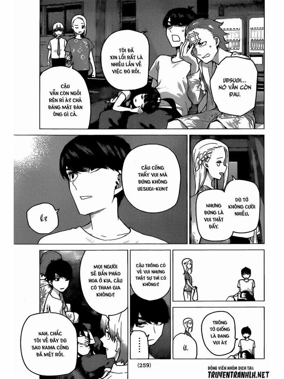 Truyện Tranh Nhà Có 5 Nàng Dâu - Gotoubun No Hanayome trang 6