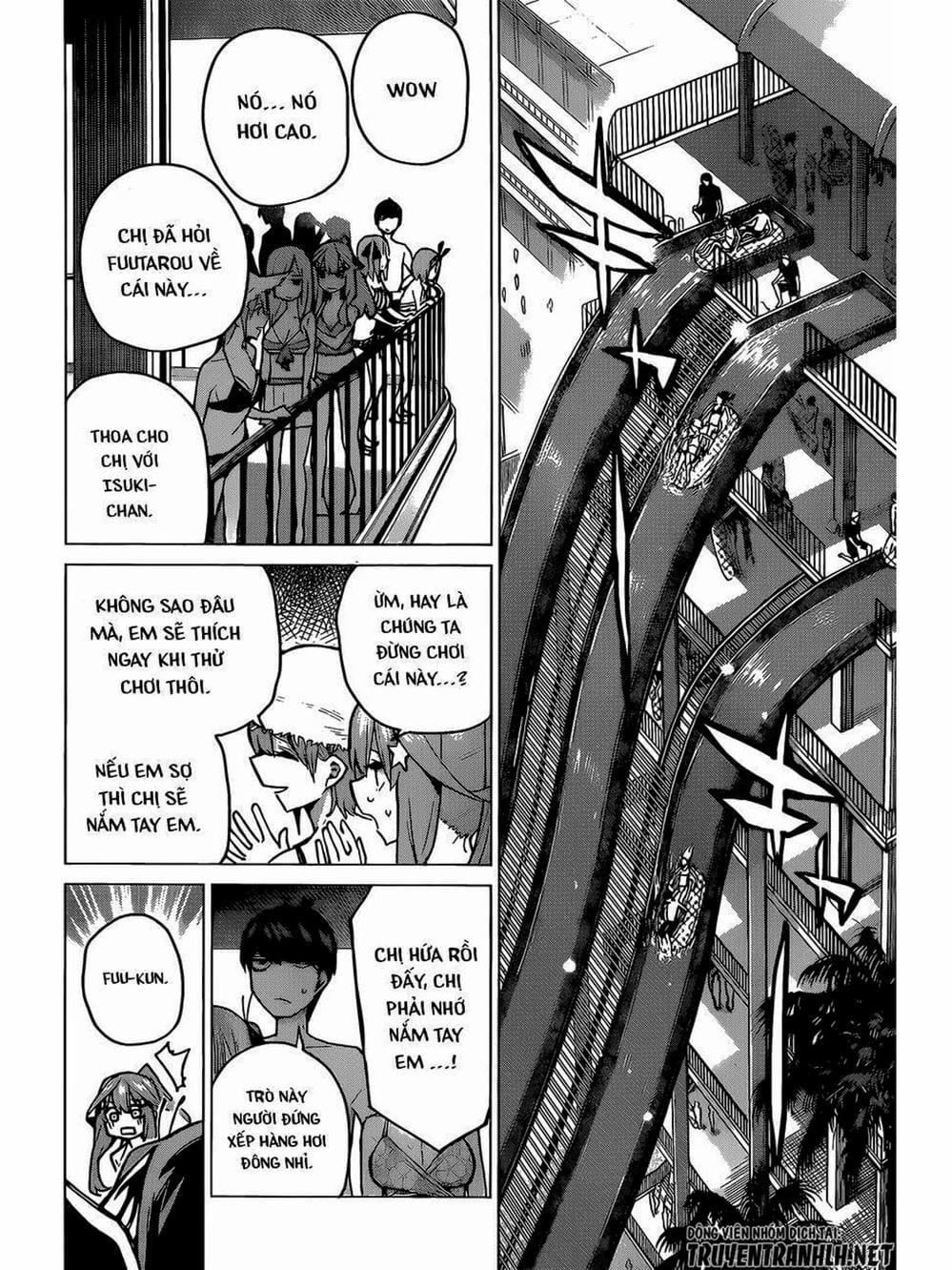 Truyện Tranh Nhà Có 5 Nàng Dâu - Gotoubun No Hanayome trang 6