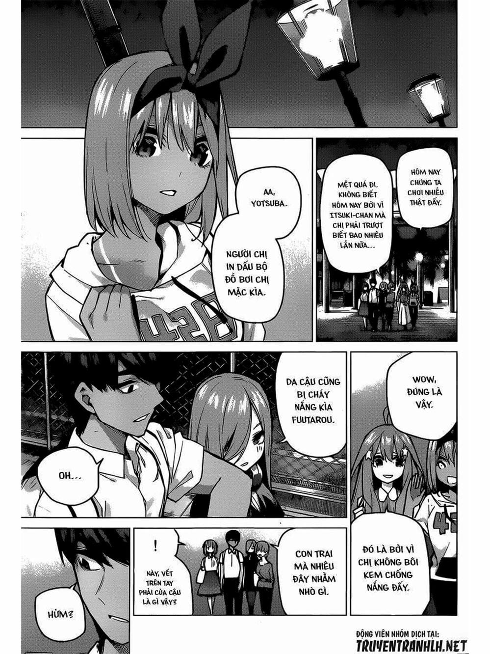 Truyện Tranh Nhà Có 5 Nàng Dâu - Gotoubun No Hanayome trang 6