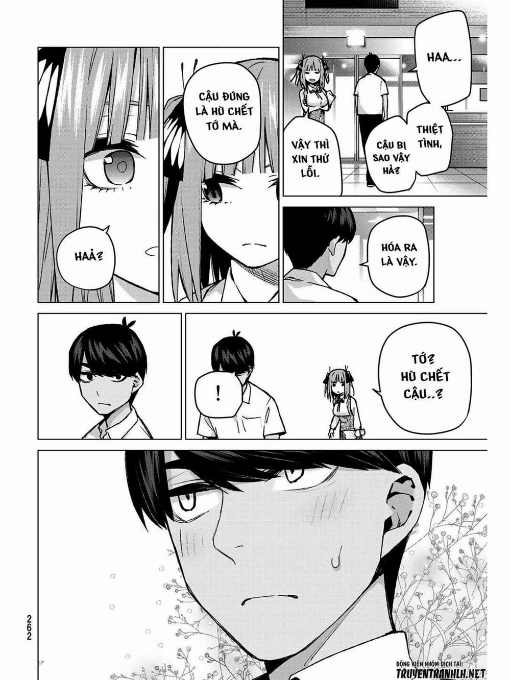 Truyện Tranh Nhà Có 5 Nàng Dâu - Gotoubun No Hanayome trang 6