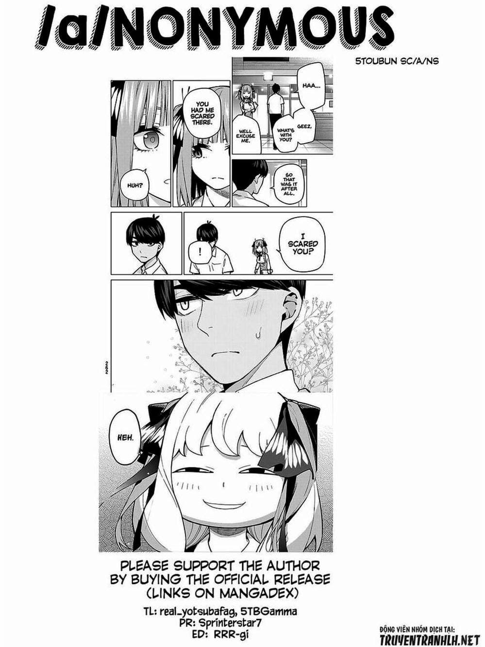 Truyện Tranh Nhà Có 5 Nàng Dâu - Gotoubun No Hanayome trang 6