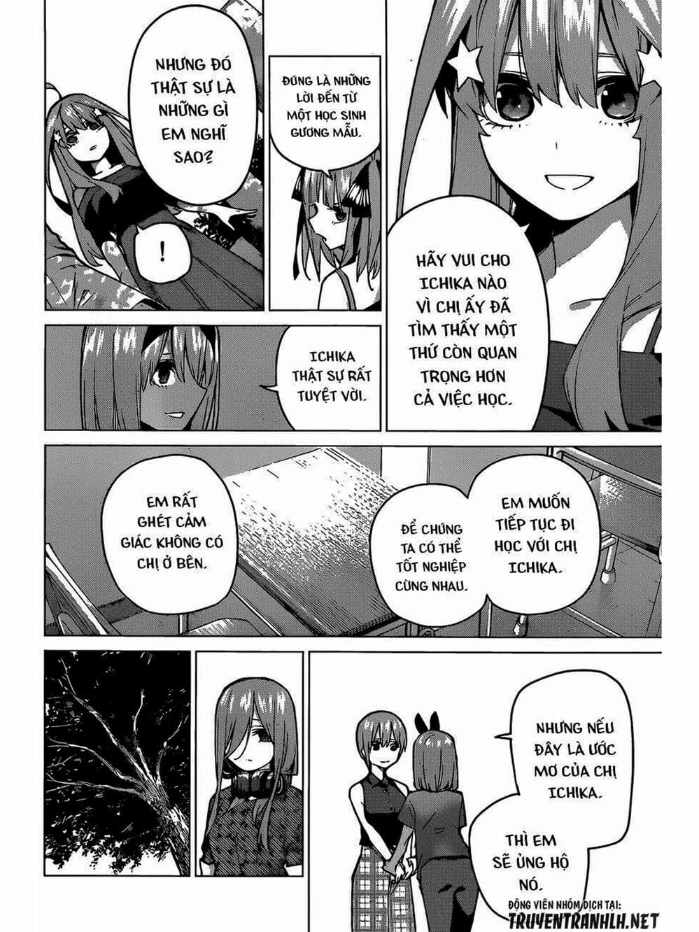 Truyện Tranh Nhà Có 5 Nàng Dâu - Gotoubun No Hanayome trang 6