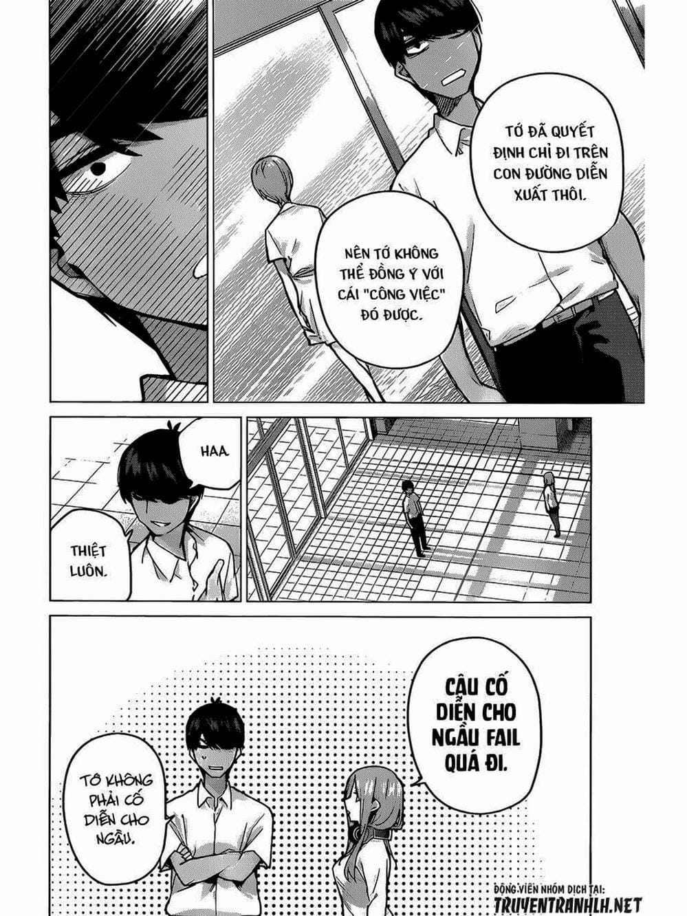 Truyện Tranh Nhà Có 5 Nàng Dâu - Gotoubun No Hanayome trang 6