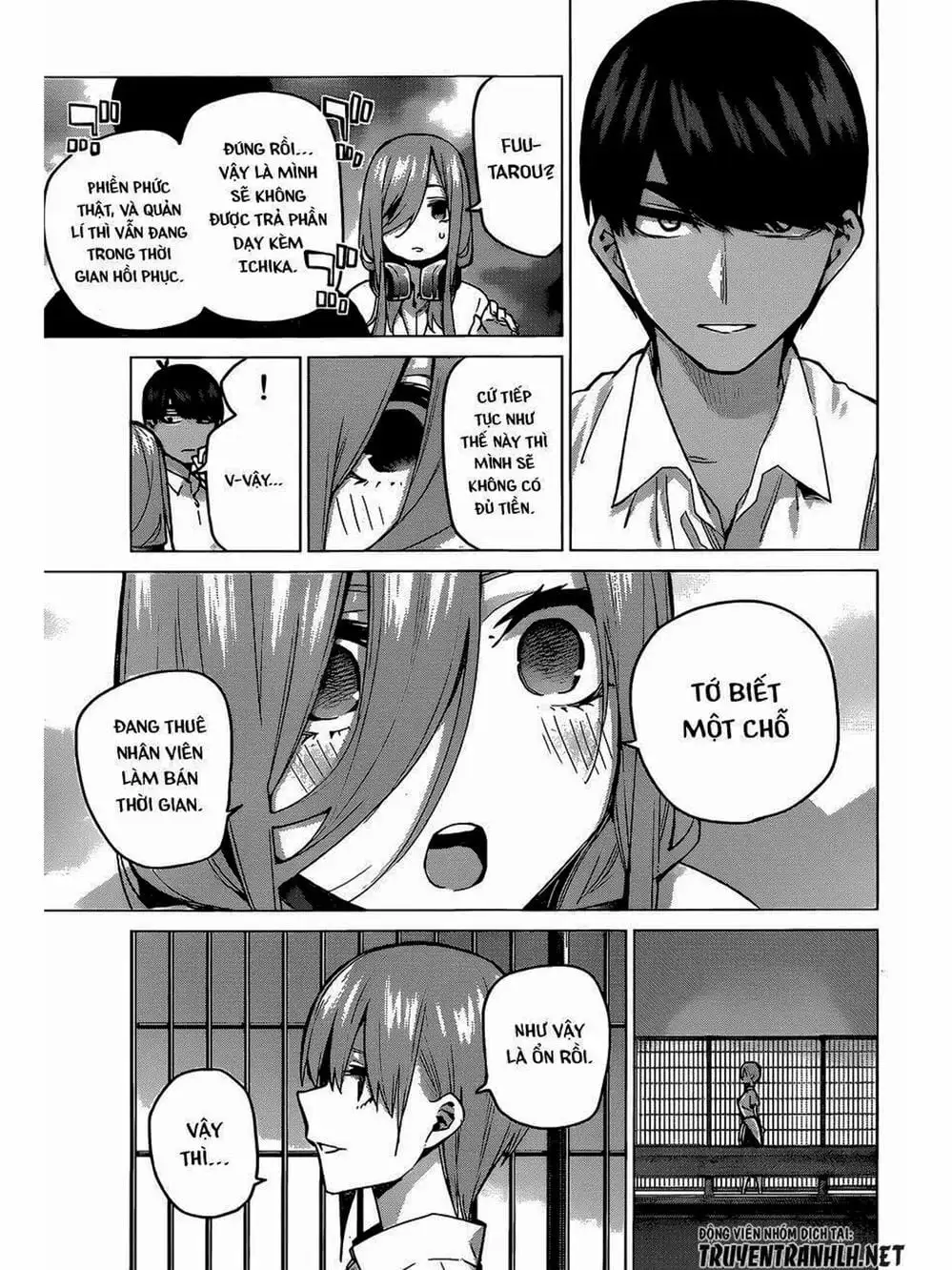 Truyện Tranh Nhà Có 5 Nàng Dâu - Gotoubun No Hanayome trang 6