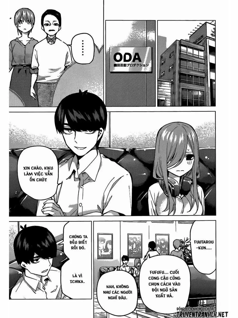 Truyện Tranh Nhà Có 5 Nàng Dâu - Gotoubun No Hanayome trang 6