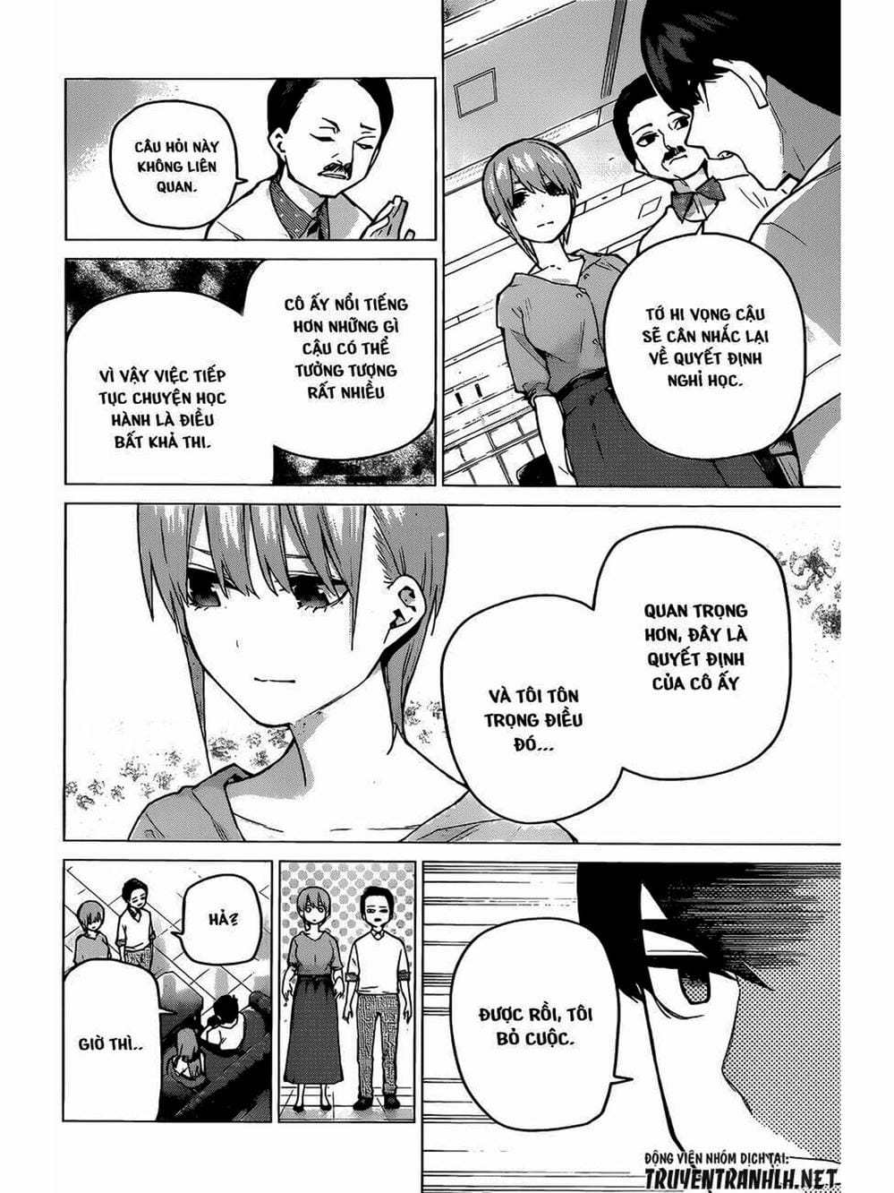 Truyện Tranh Nhà Có 5 Nàng Dâu - Gotoubun No Hanayome trang 6