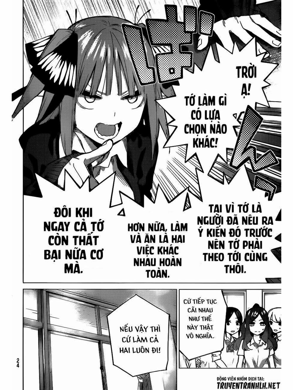 Truyện Tranh Nhà Có 5 Nàng Dâu - Gotoubun No Hanayome trang 6