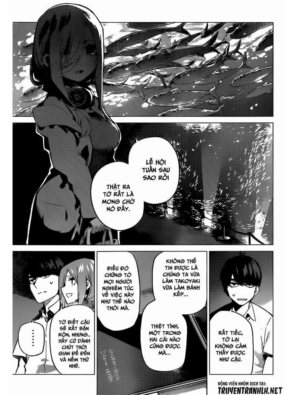 Truyện Tranh Nhà Có 5 Nàng Dâu - Gotoubun No Hanayome trang 6