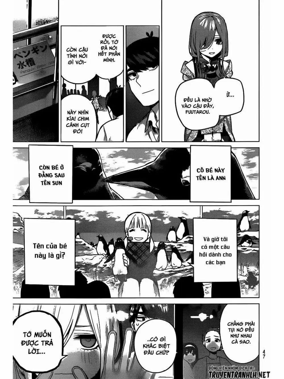 Truyện Tranh Nhà Có 5 Nàng Dâu - Gotoubun No Hanayome trang 6