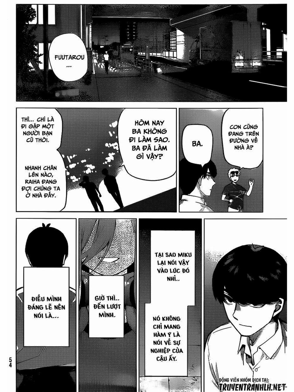 Truyện Tranh Nhà Có 5 Nàng Dâu - Gotoubun No Hanayome trang 6