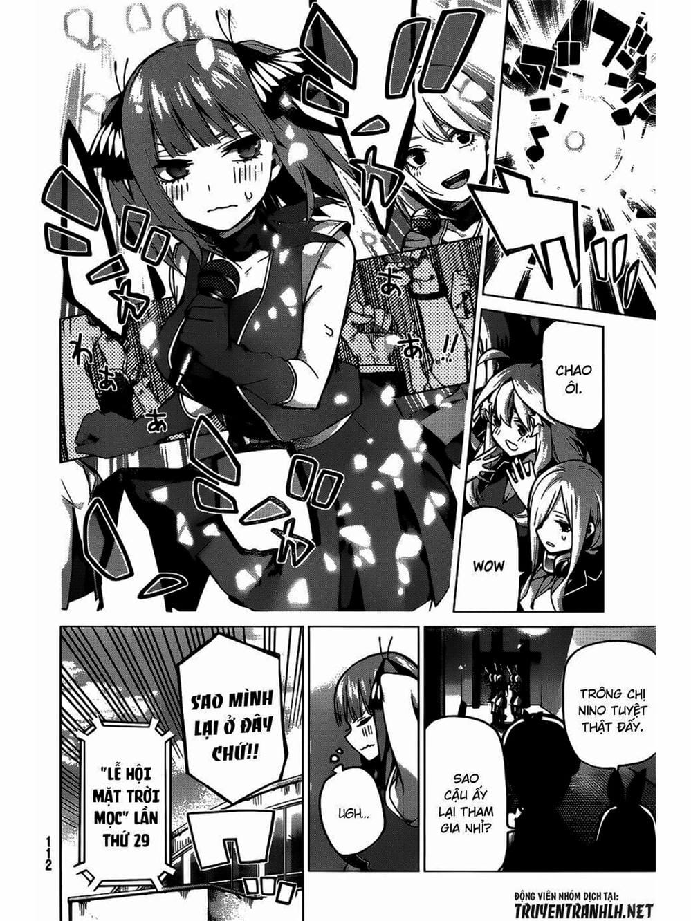 Truyện Tranh Nhà Có 5 Nàng Dâu - Gotoubun No Hanayome trang 6