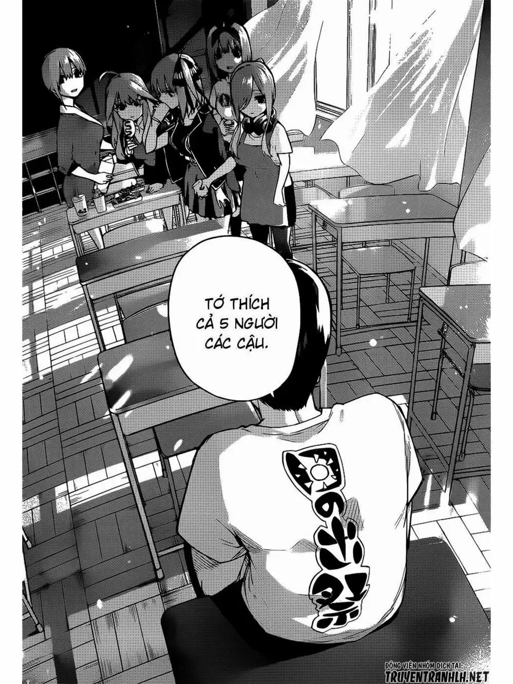 Truyện Tranh Nhà Có 5 Nàng Dâu - Gotoubun No Hanayome trang 6