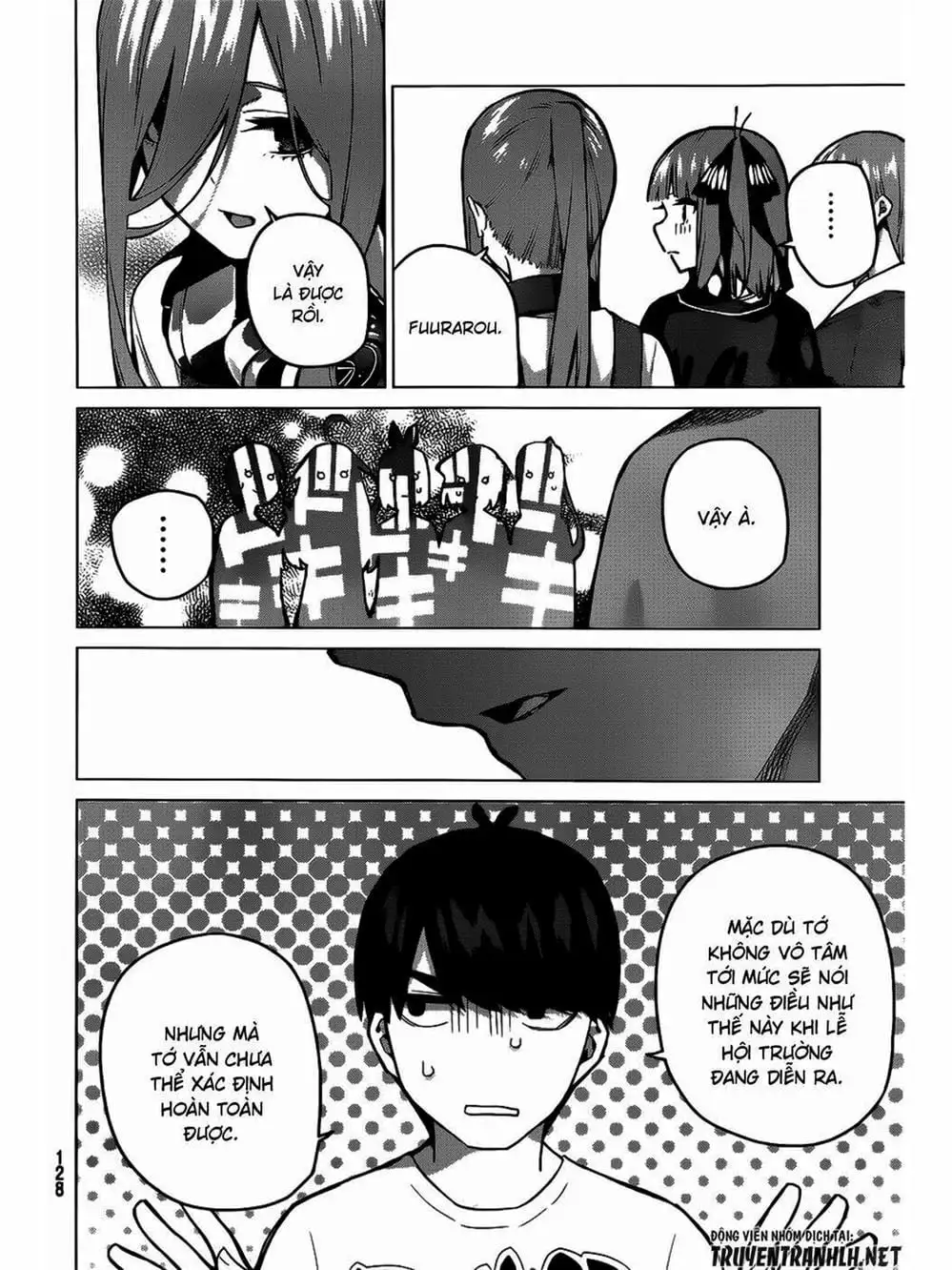 Truyện Tranh Nhà Có 5 Nàng Dâu - Gotoubun No Hanayome trang 6