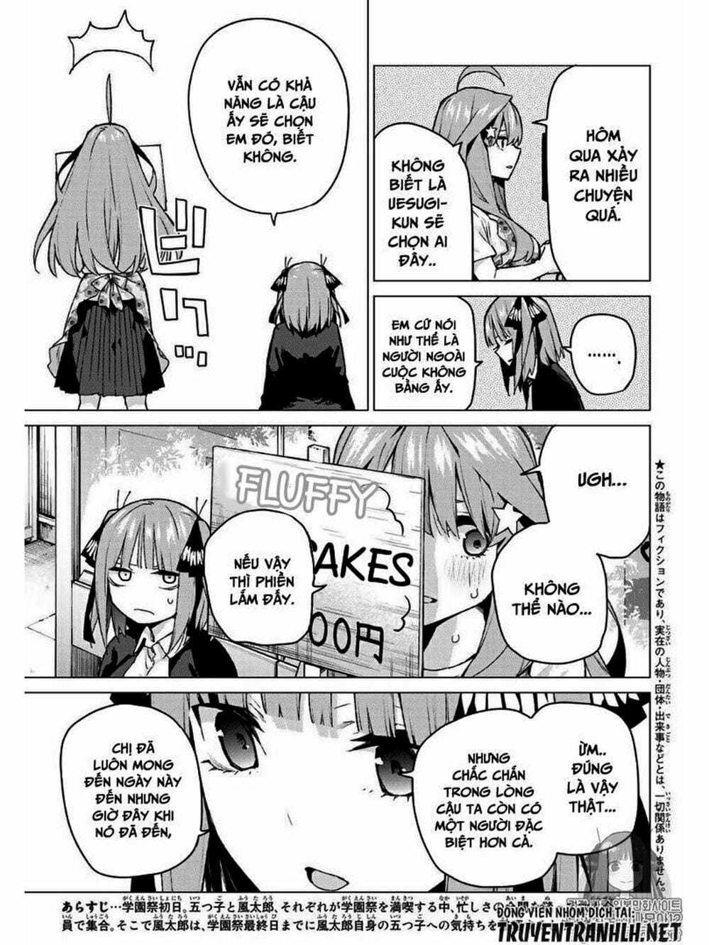 Truyện Tranh Nhà Có 5 Nàng Dâu - Gotoubun No Hanayome trang 6