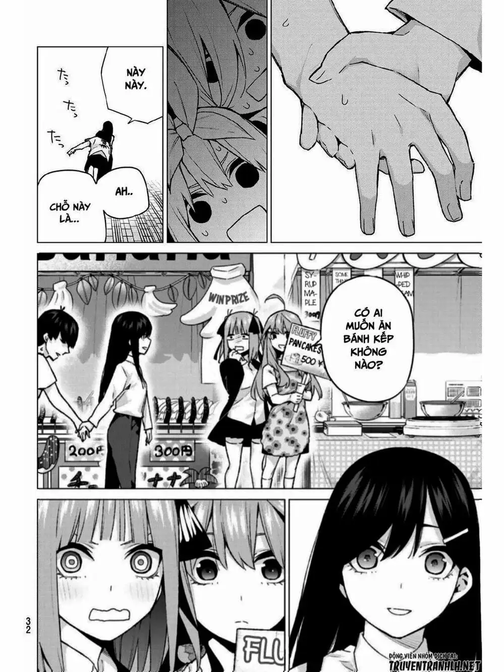 Truyện Tranh Nhà Có 5 Nàng Dâu - Gotoubun No Hanayome trang 6