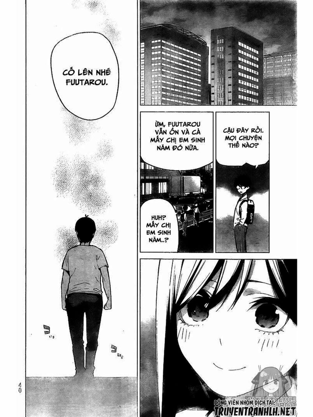 Truyện Tranh Nhà Có 5 Nàng Dâu - Gotoubun No Hanayome trang 6