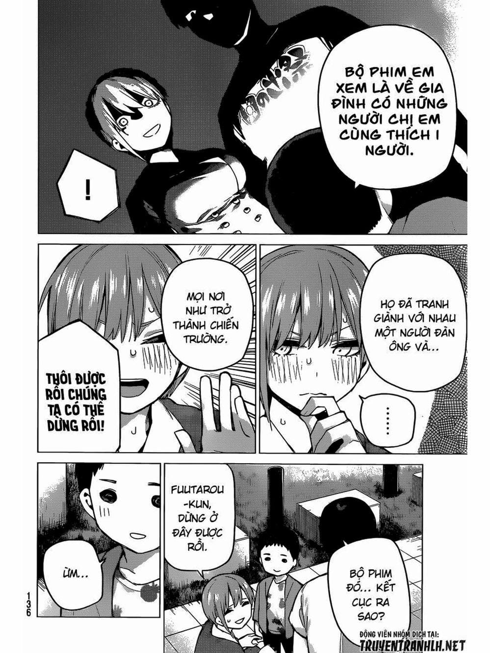 Truyện Tranh Nhà Có 5 Nàng Dâu - Gotoubun No Hanayome trang 6