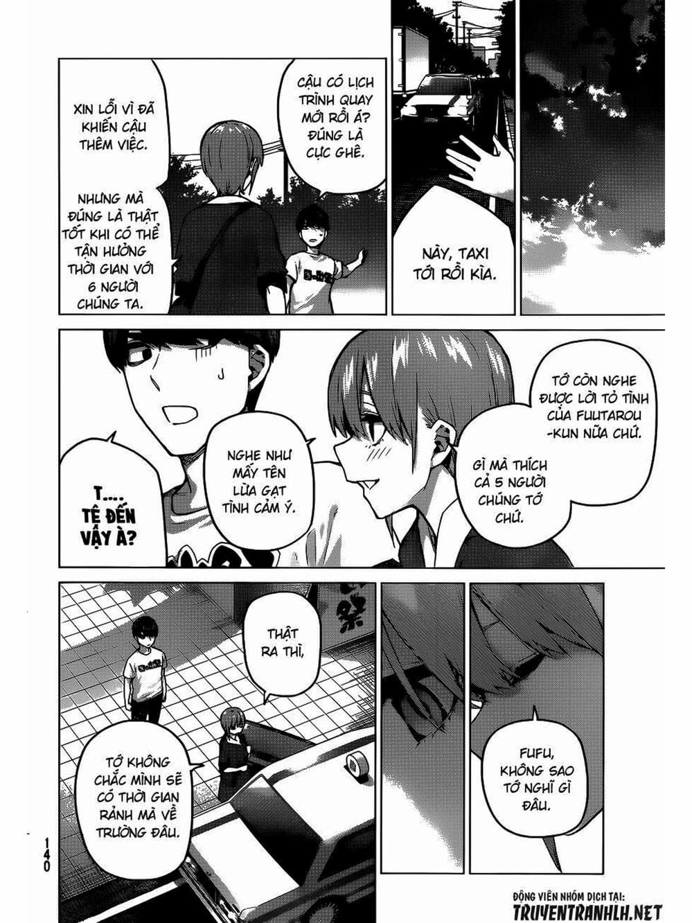 Truyện Tranh Nhà Có 5 Nàng Dâu - Gotoubun No Hanayome trang 6