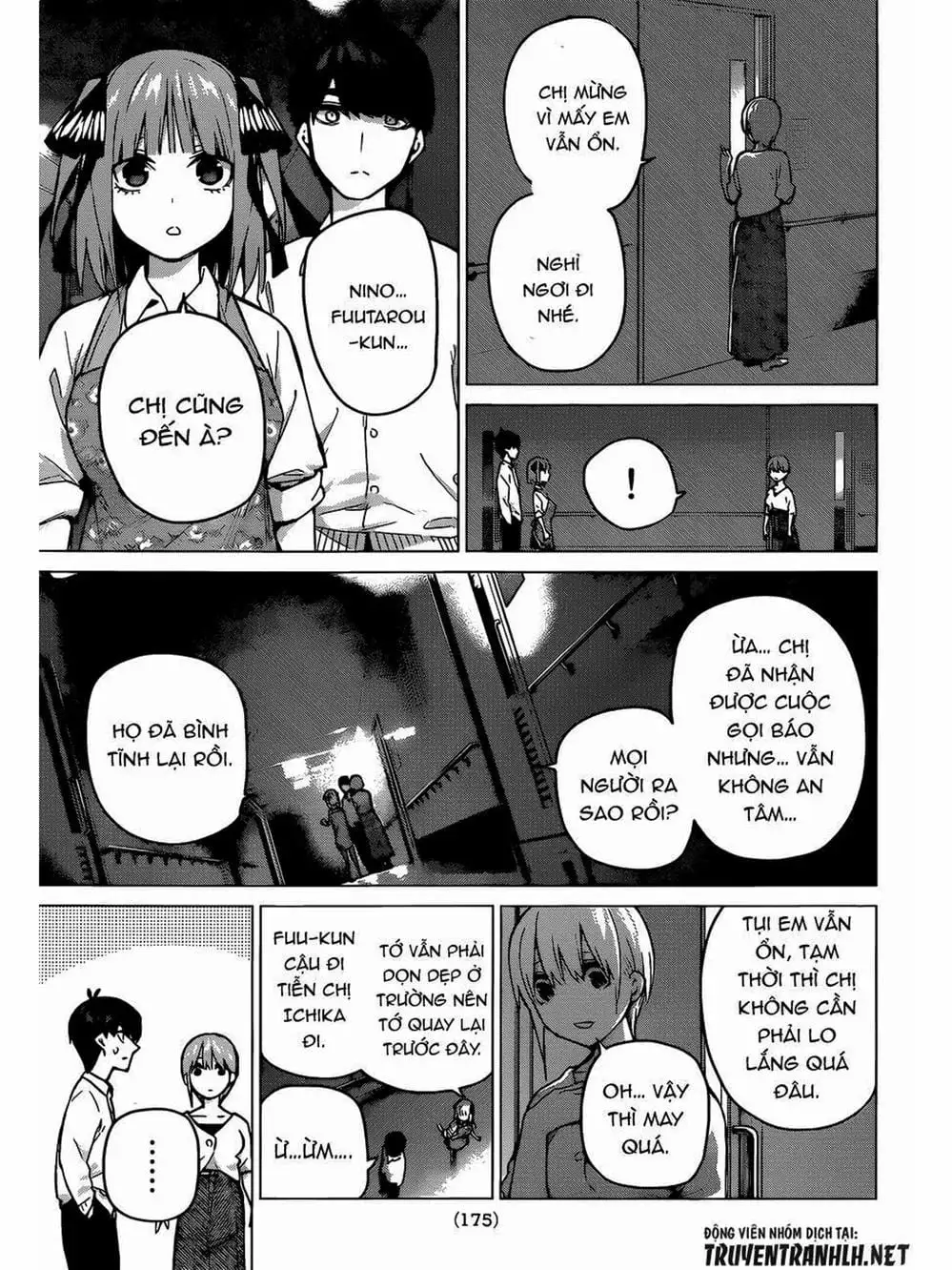 Truyện Tranh Nhà Có 5 Nàng Dâu - Gotoubun No Hanayome trang 6