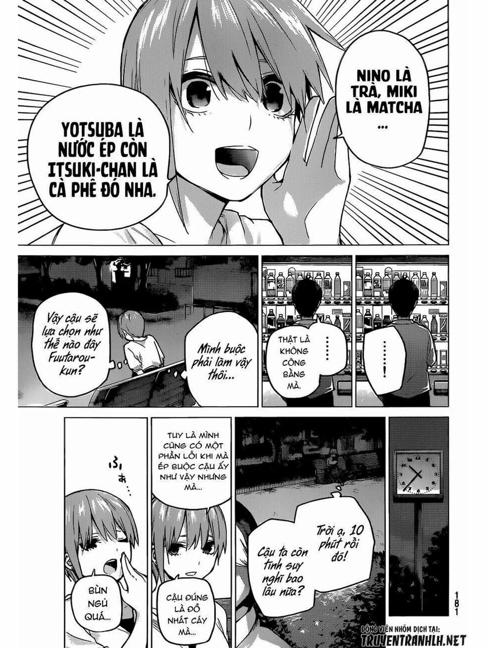 Truyện Tranh Nhà Có 5 Nàng Dâu - Gotoubun No Hanayome trang 6