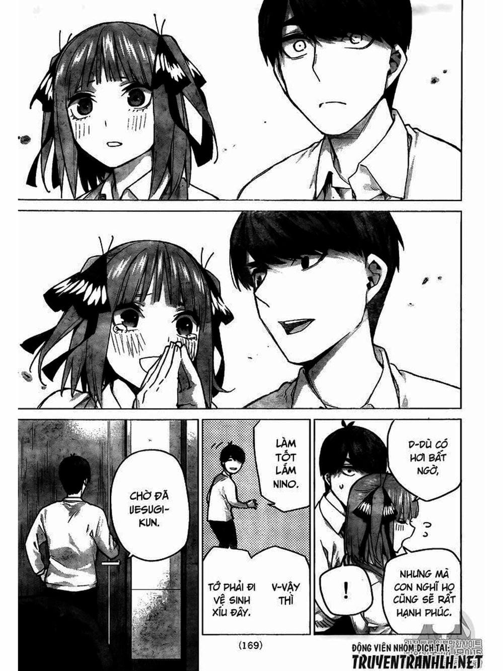 Truyện Tranh Nhà Có 5 Nàng Dâu - Gotoubun No Hanayome trang 6