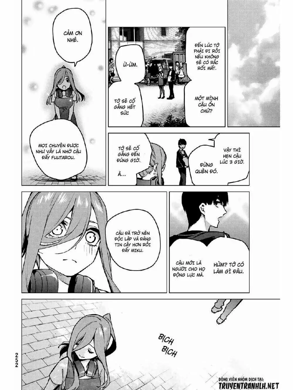 Truyện Tranh Nhà Có 5 Nàng Dâu - Gotoubun No Hanayome trang 6