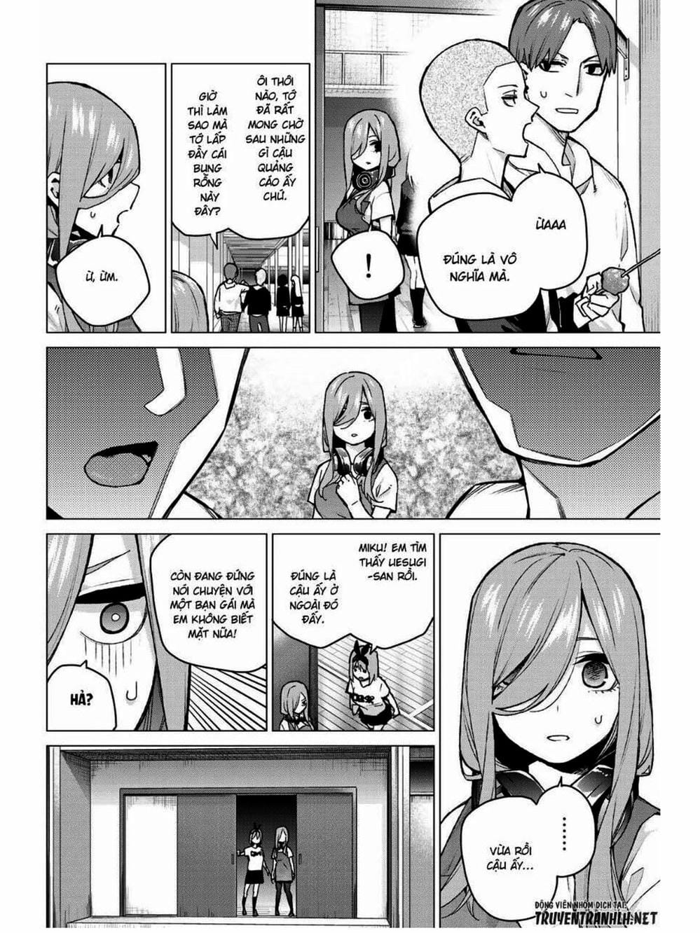 Truyện Tranh Nhà Có 5 Nàng Dâu - Gotoubun No Hanayome trang 6