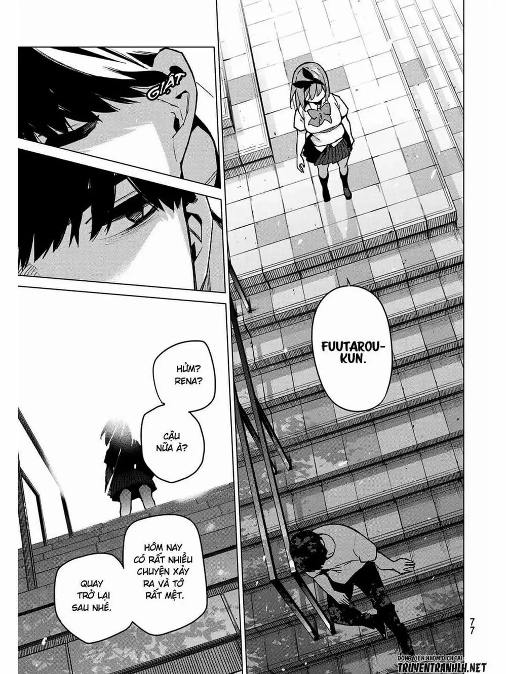 Truyện Tranh Nhà Có 5 Nàng Dâu - Gotoubun No Hanayome trang 6