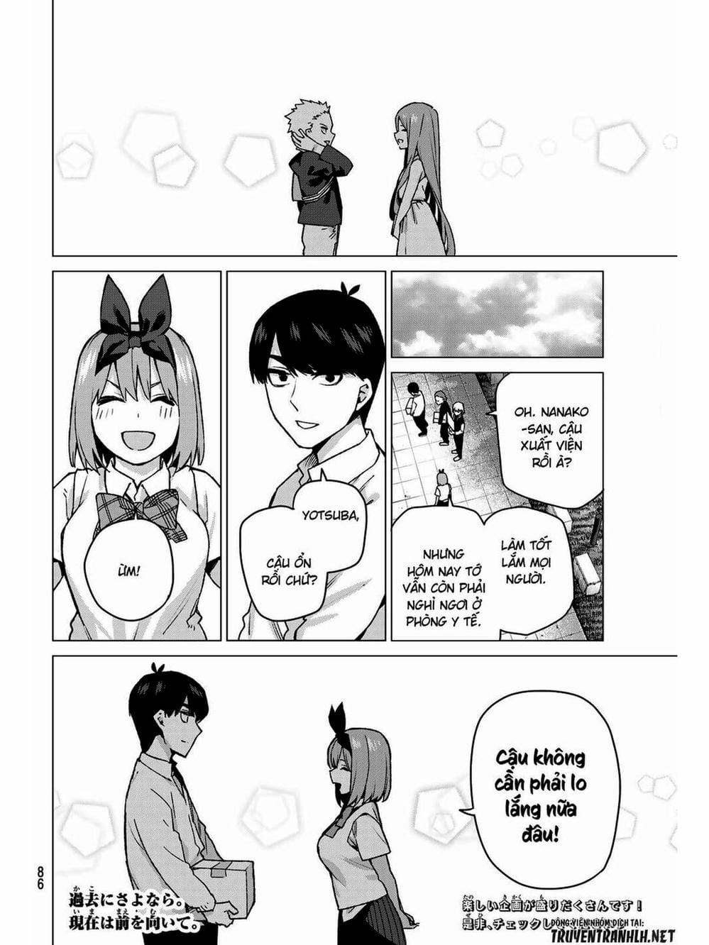 Truyện Tranh Nhà Có 5 Nàng Dâu - Gotoubun No Hanayome trang 6