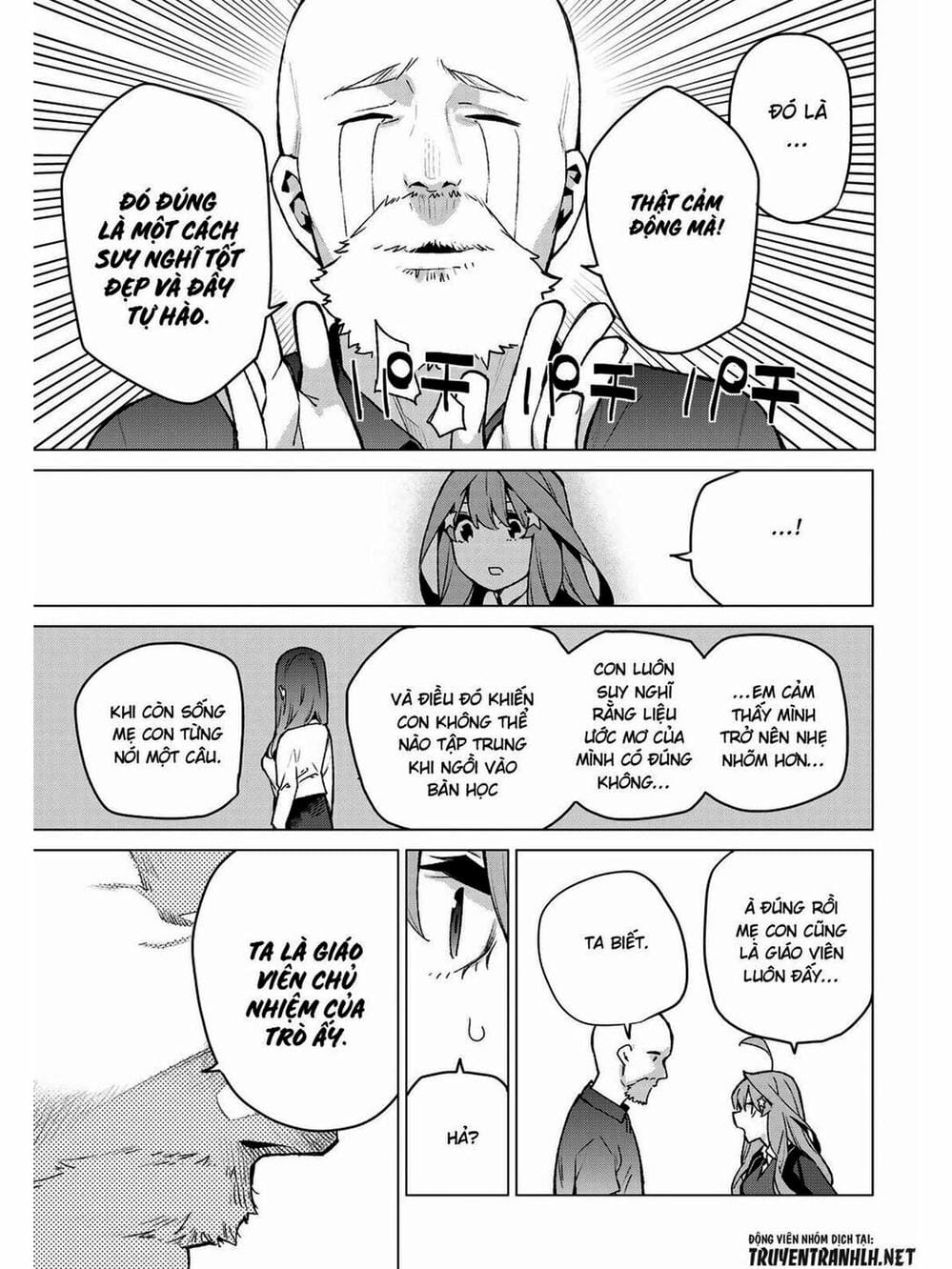 Truyện Tranh Nhà Có 5 Nàng Dâu - Gotoubun No Hanayome trang 6