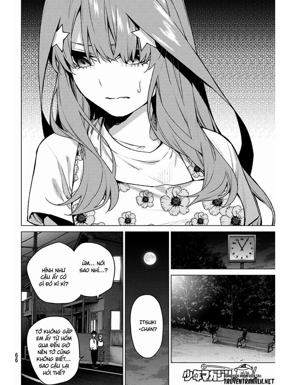 Truyện Tranh Nhà Có 5 Nàng Dâu - Gotoubun No Hanayome trang 6