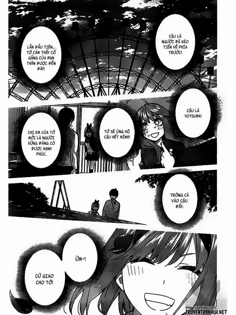 Truyện Tranh Nhà Có 5 Nàng Dâu - Gotoubun No Hanayome trang 6