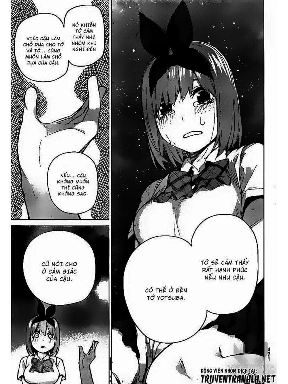 Truyện Tranh Nhà Có 5 Nàng Dâu - Gotoubun No Hanayome trang 6