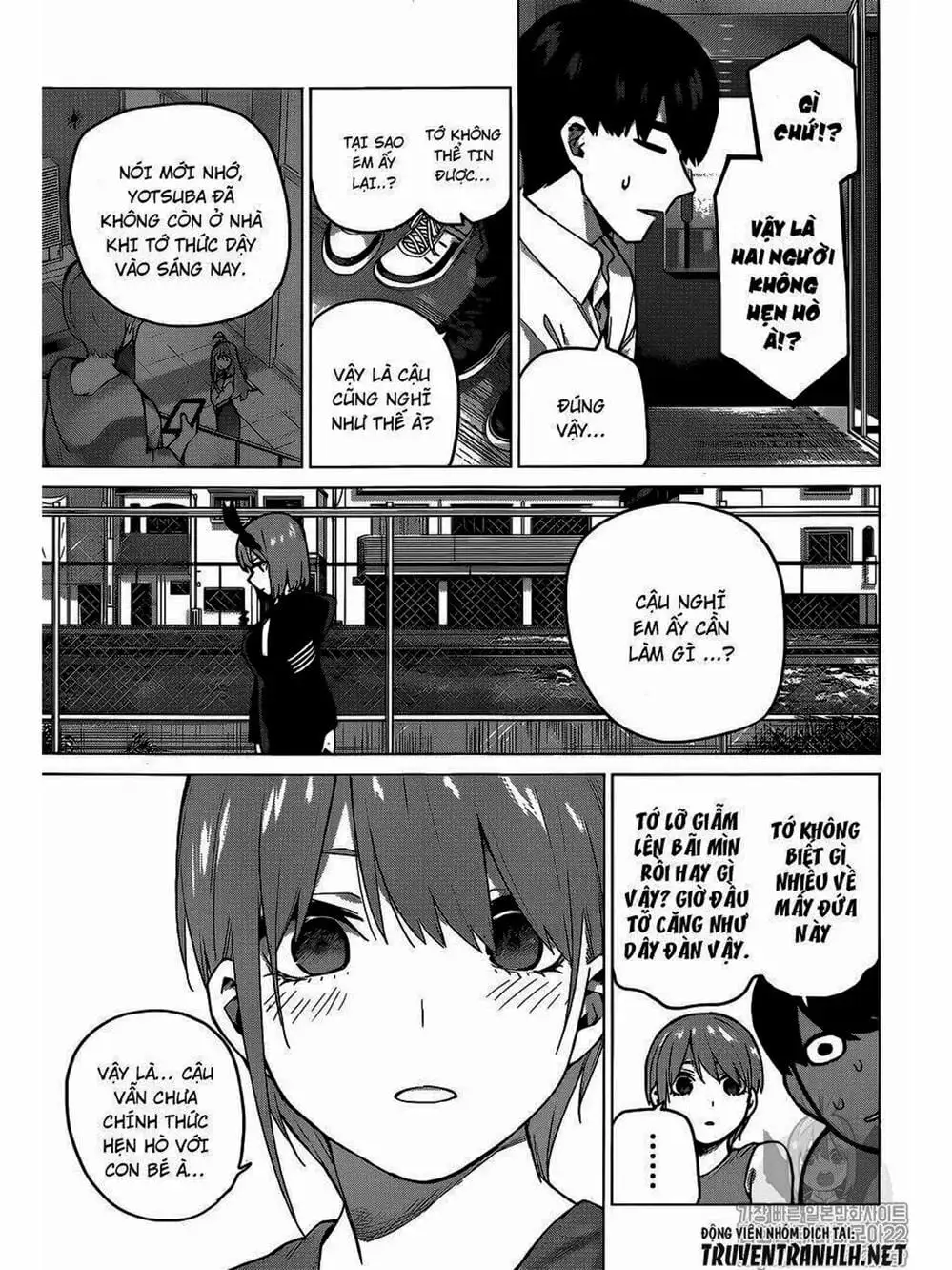 Truyện Tranh Nhà Có 5 Nàng Dâu - Gotoubun No Hanayome trang 6