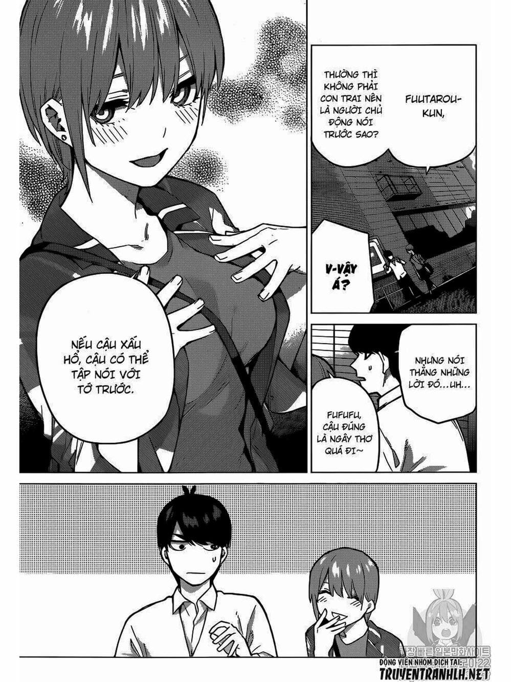 Truyện Tranh Nhà Có 5 Nàng Dâu - Gotoubun No Hanayome trang 6