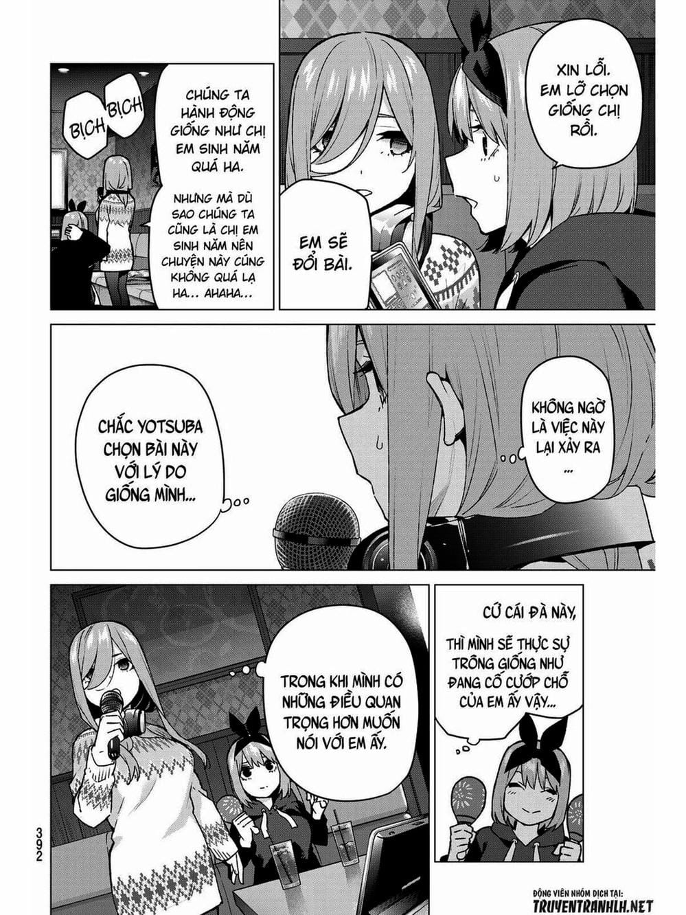 Truyện Tranh Nhà Có 5 Nàng Dâu - Gotoubun No Hanayome trang 6