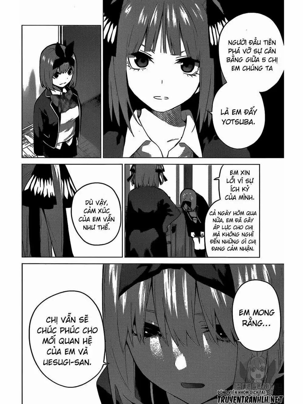 Truyện Tranh Nhà Có 5 Nàng Dâu - Gotoubun No Hanayome trang 6