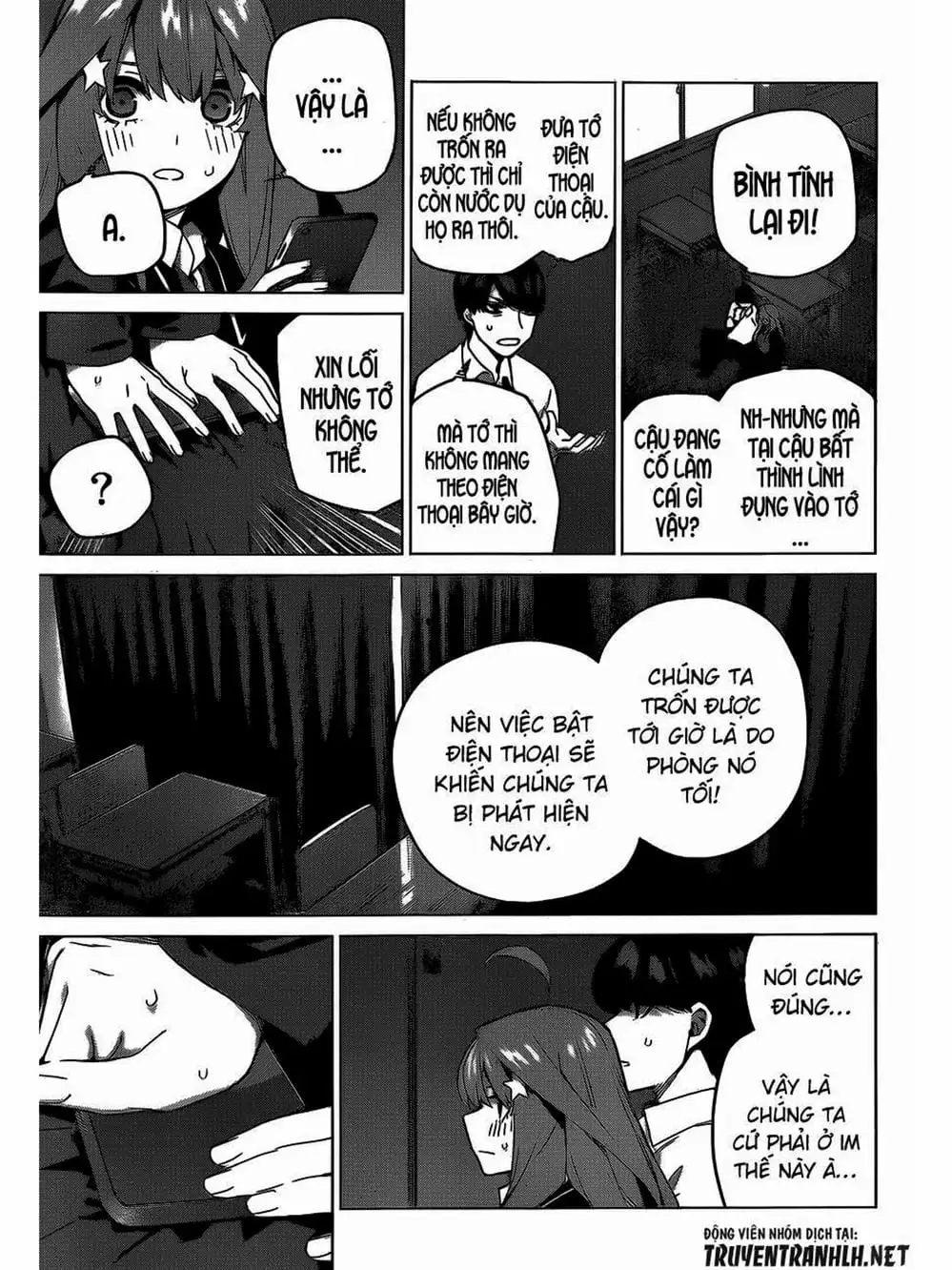 Truyện Tranh Nhà Có 5 Nàng Dâu - Gotoubun No Hanayome trang 6