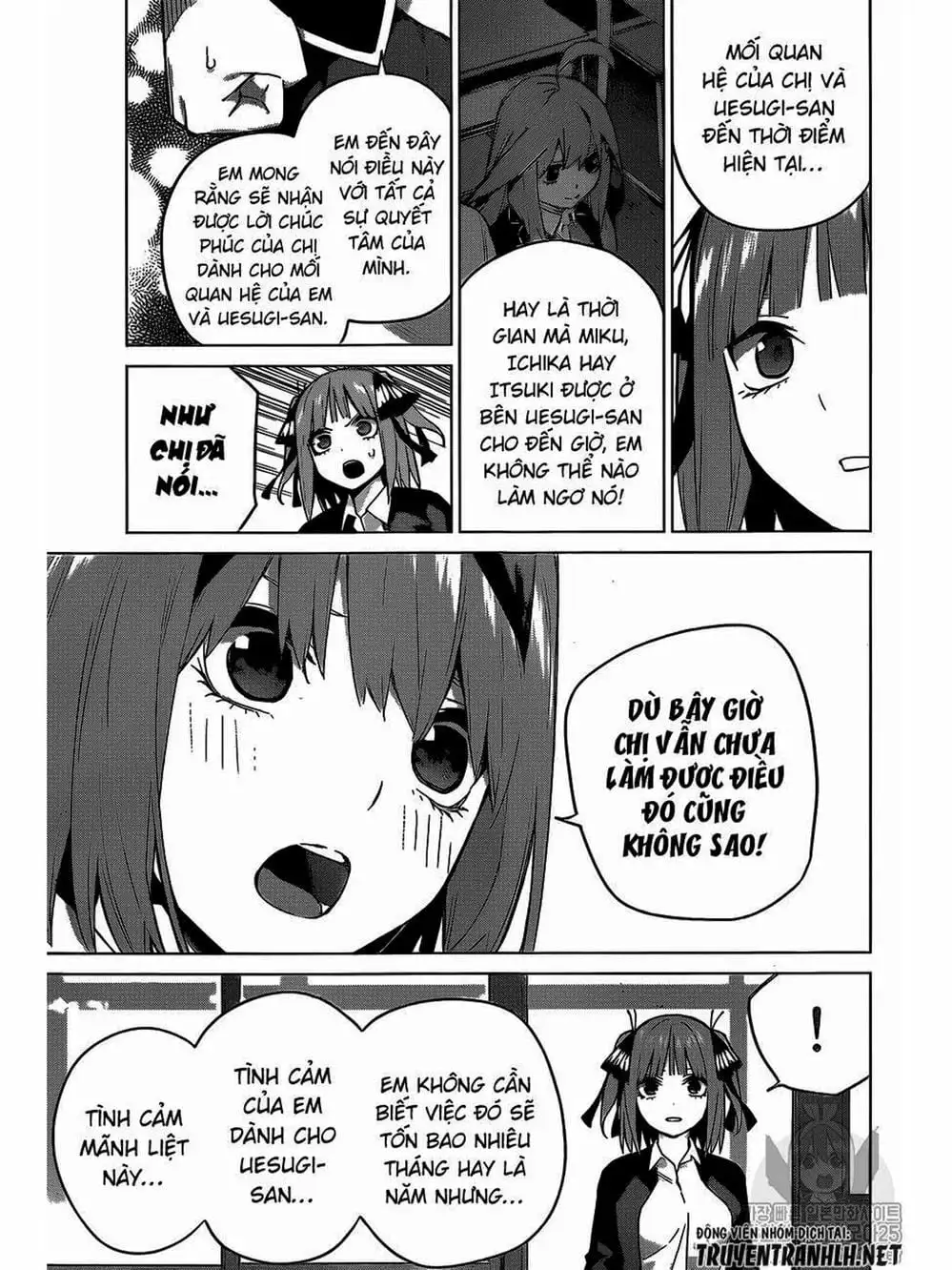 Truyện Tranh Nhà Có 5 Nàng Dâu - Gotoubun No Hanayome trang 6