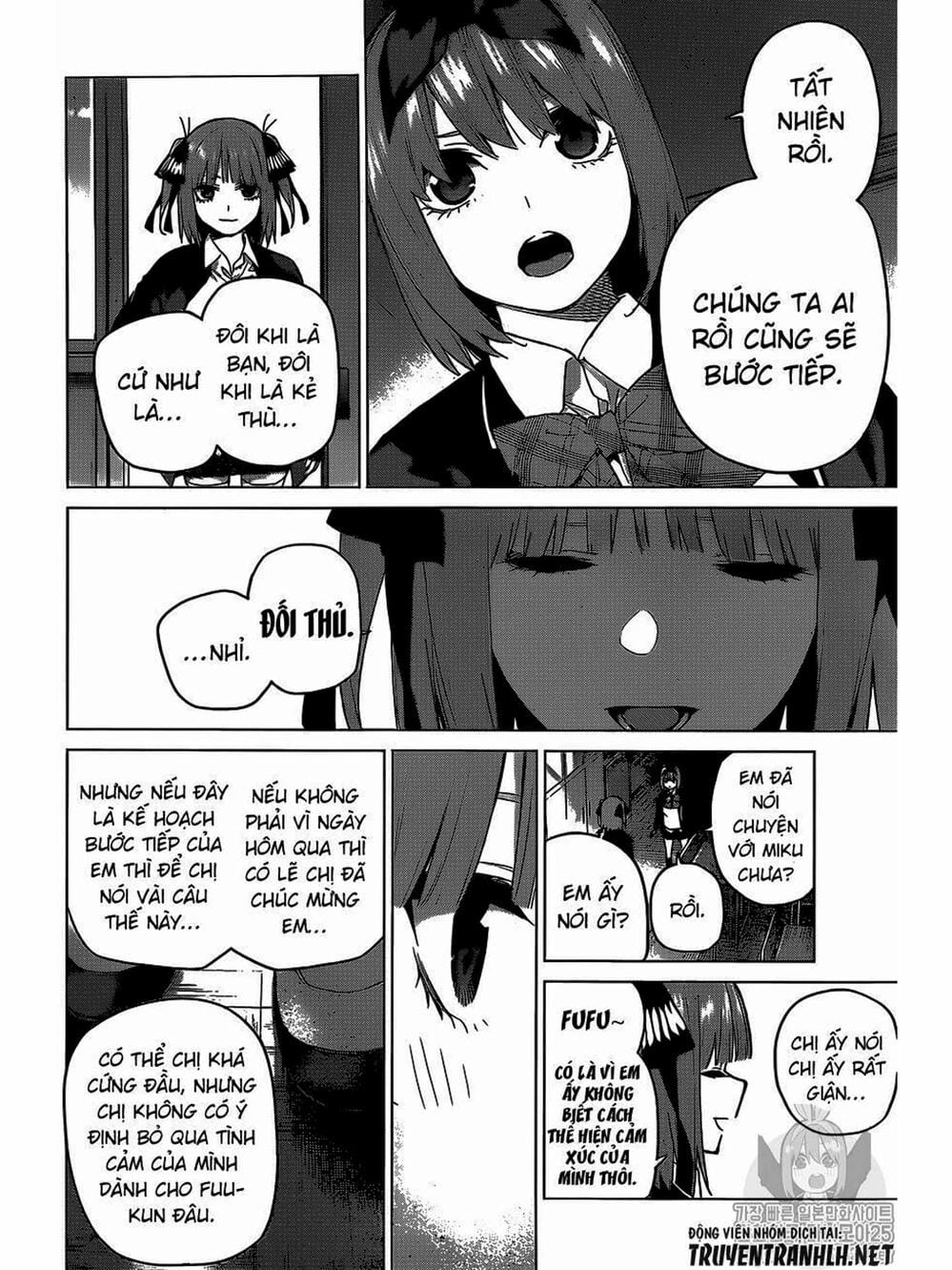 Truyện Tranh Nhà Có 5 Nàng Dâu - Gotoubun No Hanayome trang 6